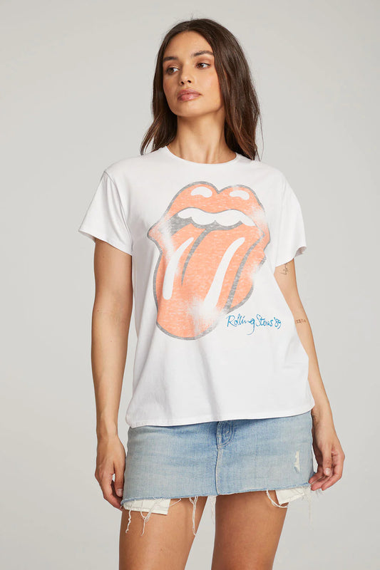 Chaser Rolling Stones Classic Logo Tee