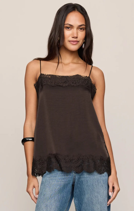 Z Supply Roselle Lace Trim Cami