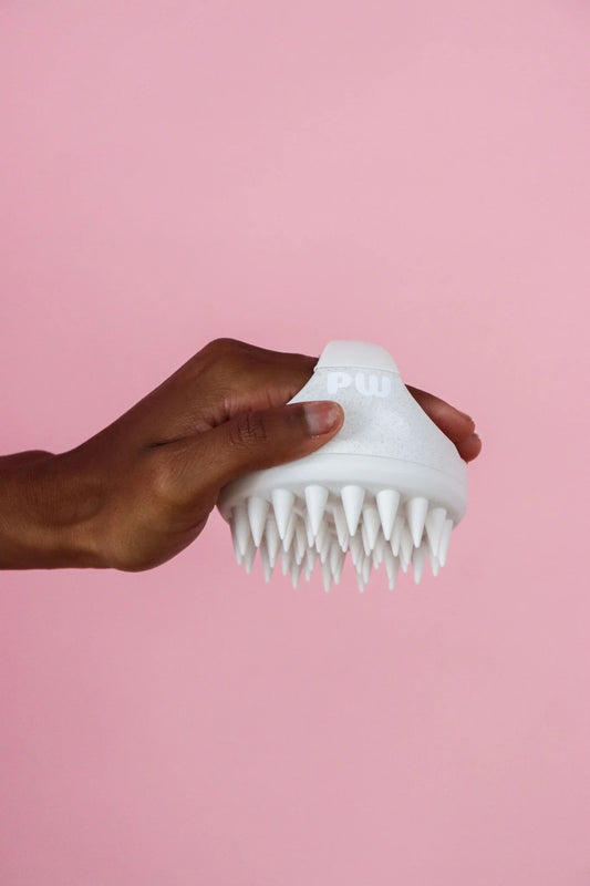 Pixie Woo Scalp Exfoliator- White