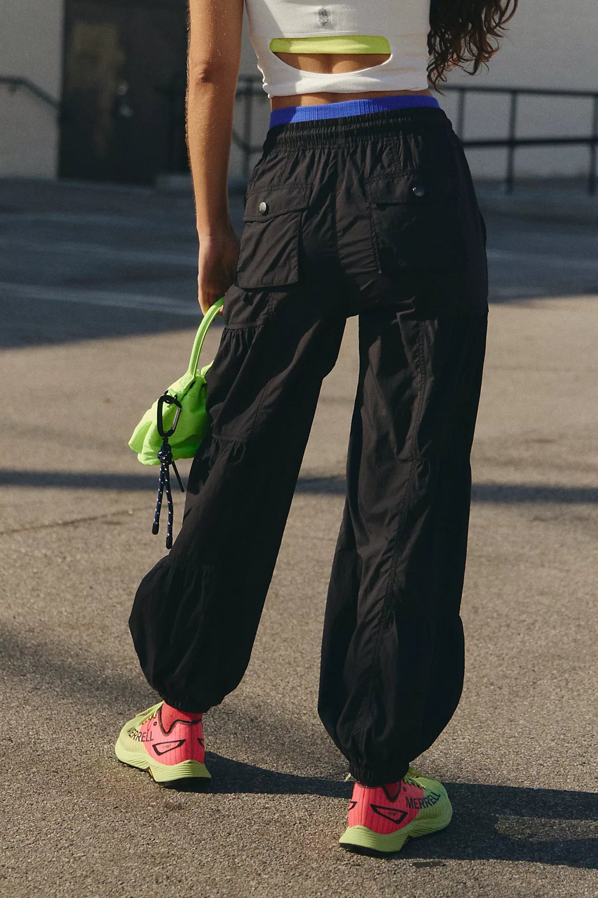 Free People Set Me Free Pants- Black