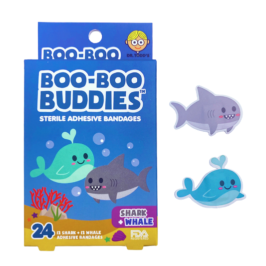 Boo Boo Bandages- Shark & Whale