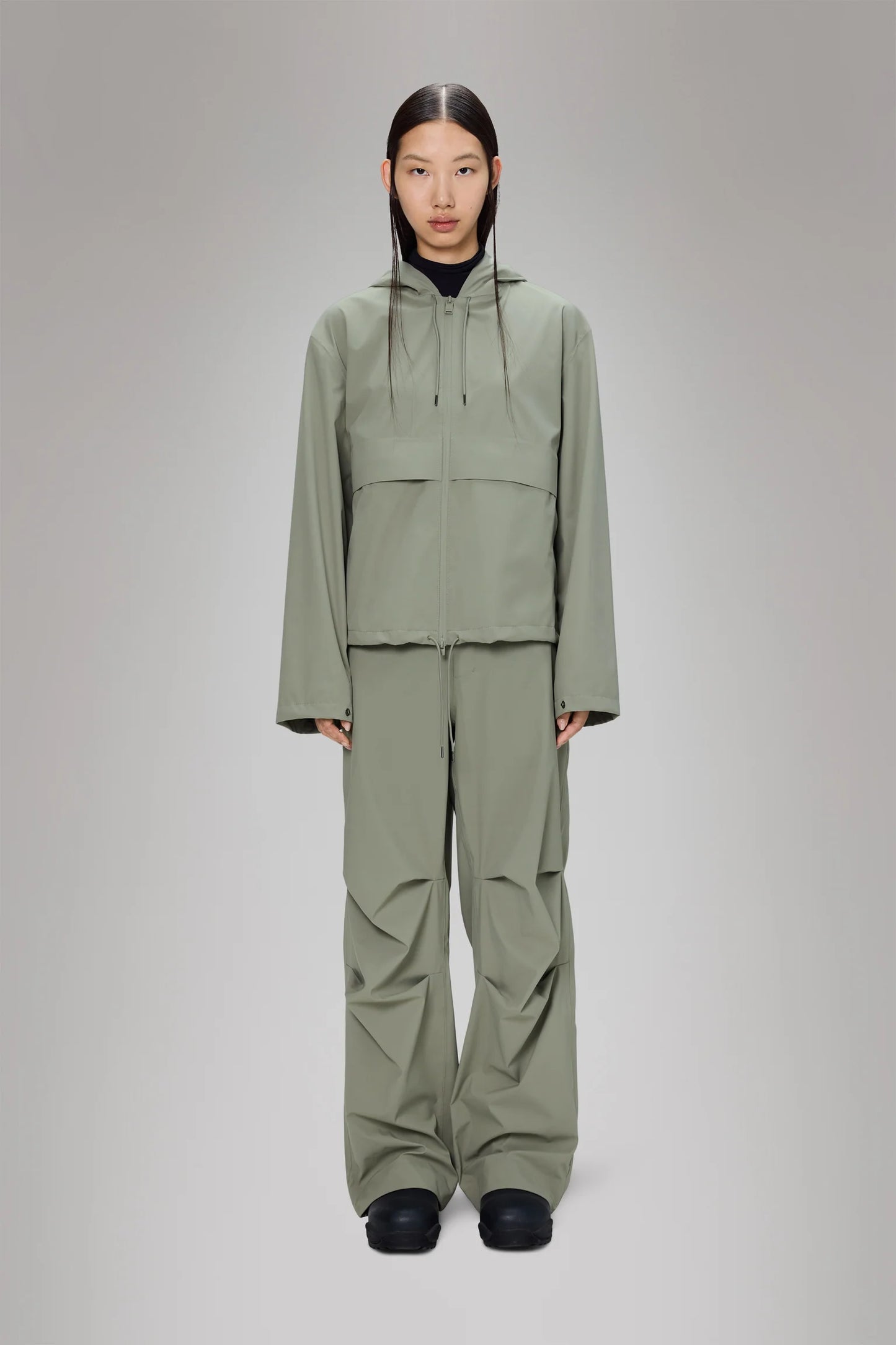 Rains Suva Hardshell Short String W Jacket- Drift