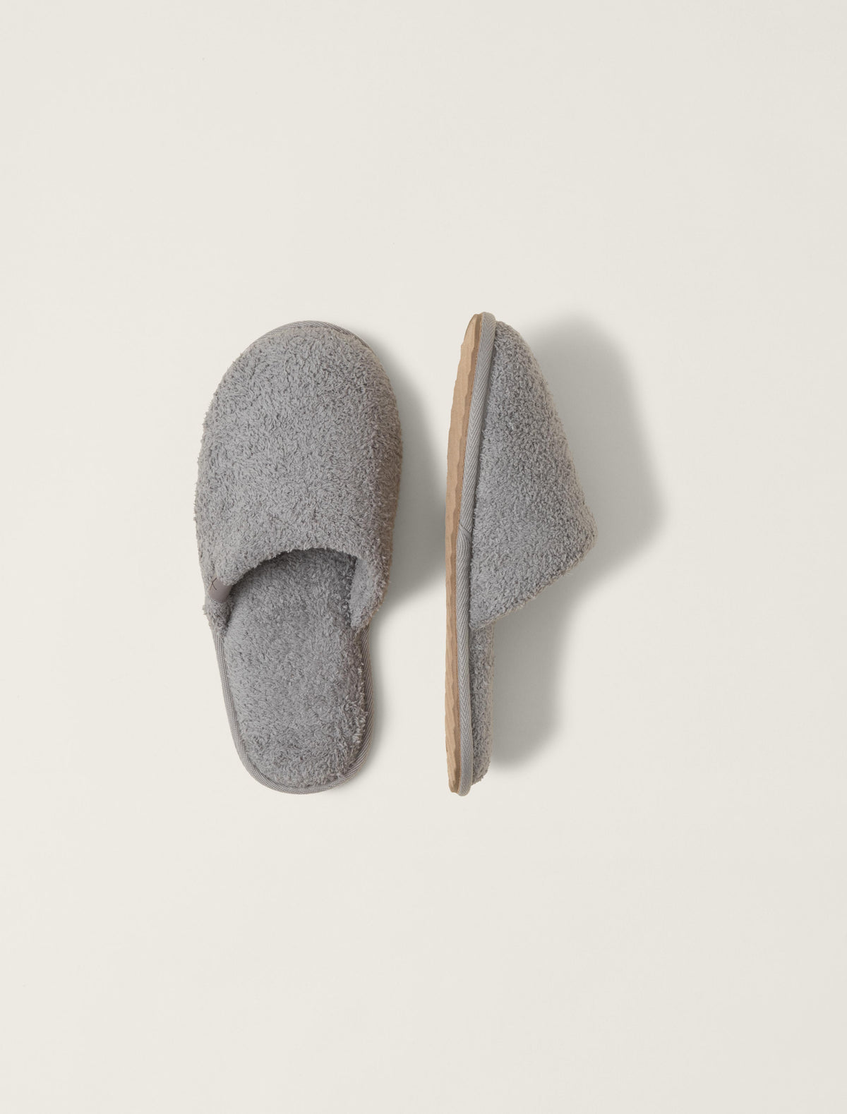 Barefoot Dreams CozyChic Unisex Slipper- Dove Grey