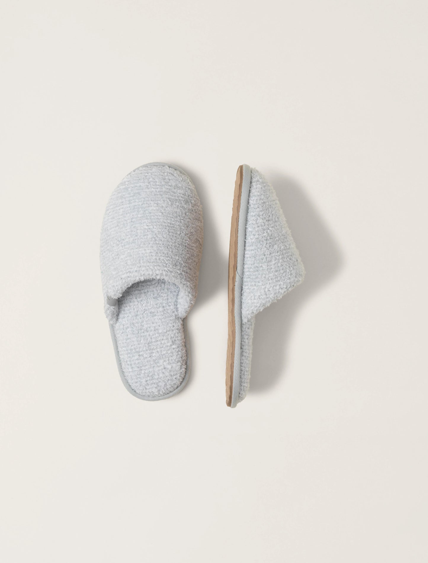 Barefoot Dreams CozyChic® Unisex Slipper- Ocean/ White