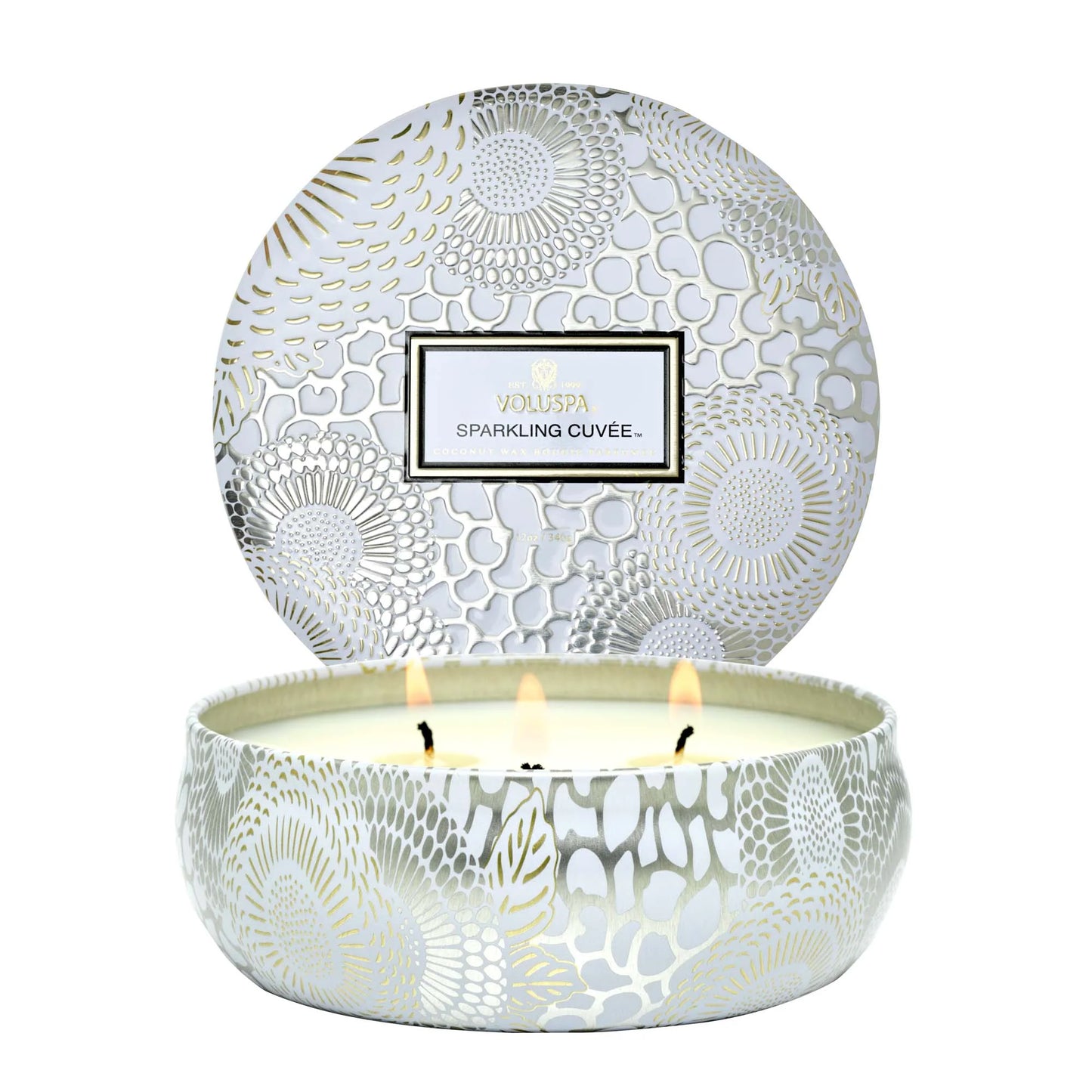 Voluspa Sparkling Cuvee- 3 wick tin