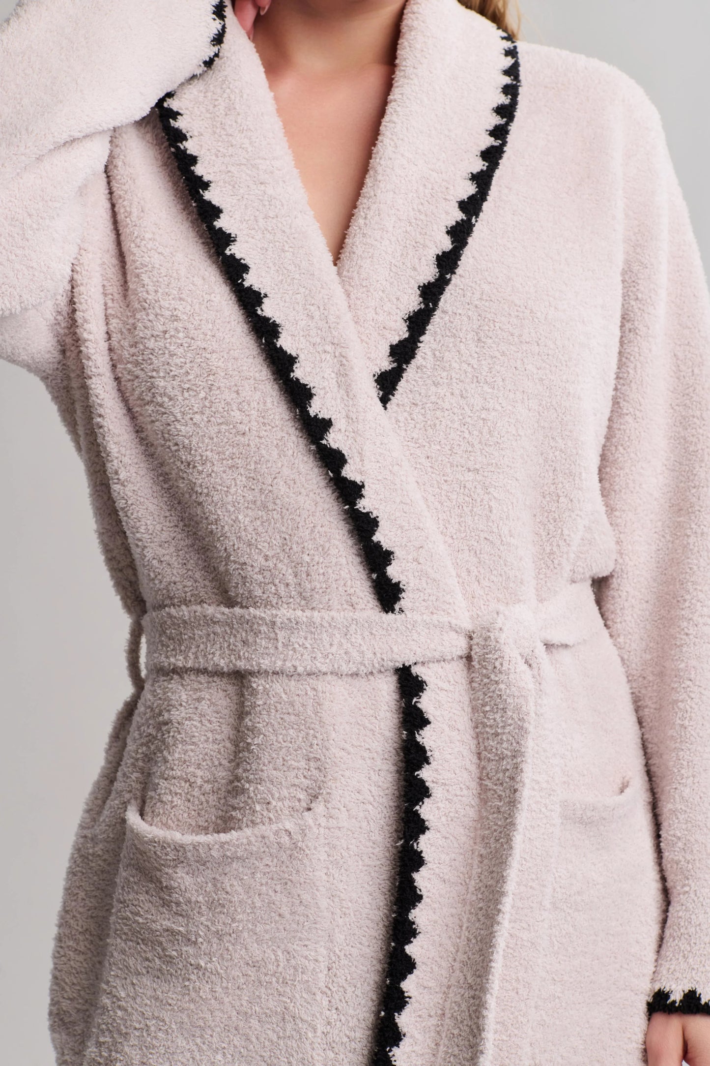 CozyChic® Blanket Stitch Robe