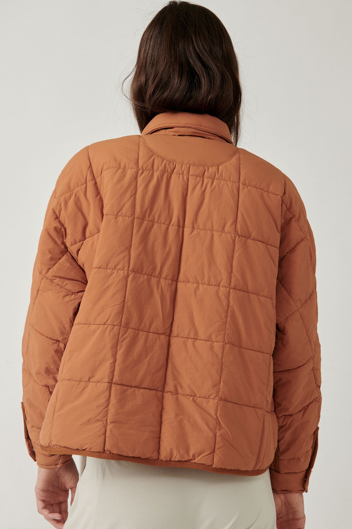 Free People Pippa Packable Puffer Jacket- Toasted Coconut