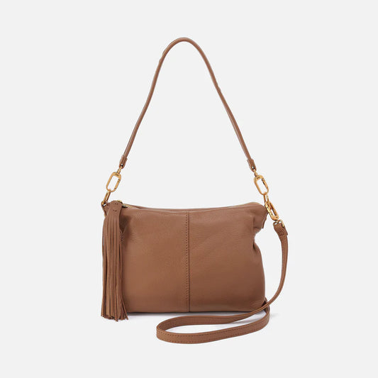 HOBO Kori Crossbody In Pebble Leather- Timber Brown
