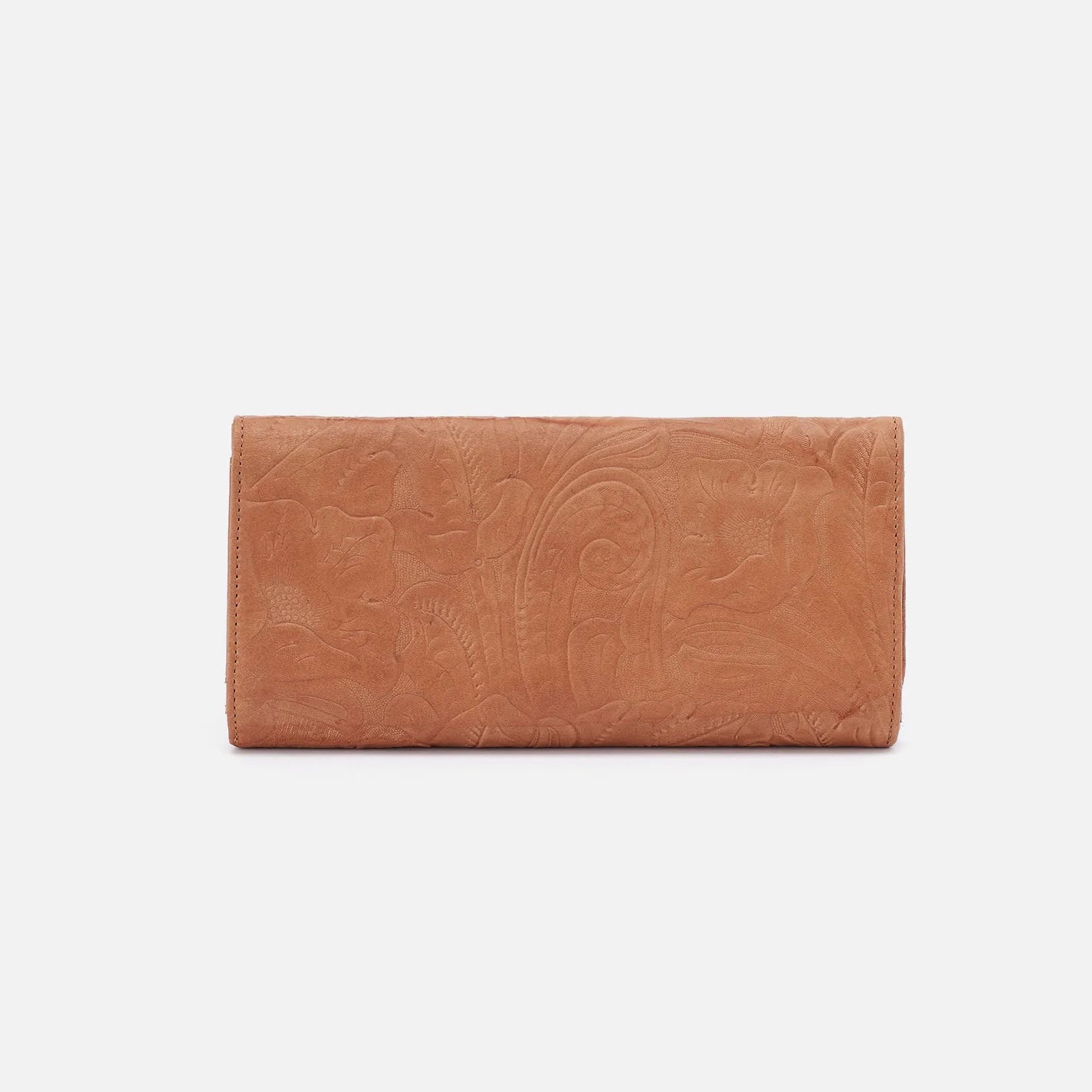 HOBO Rachel Continental Wallet-Saddle Tooled Emboss