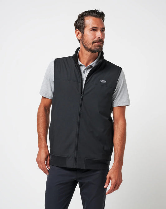 Travis Mathew Wanderlust Vest- Black