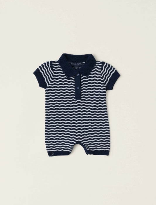 Barefoot Dreams CozyChic Ultra Lite® Wavy Baby Onesie