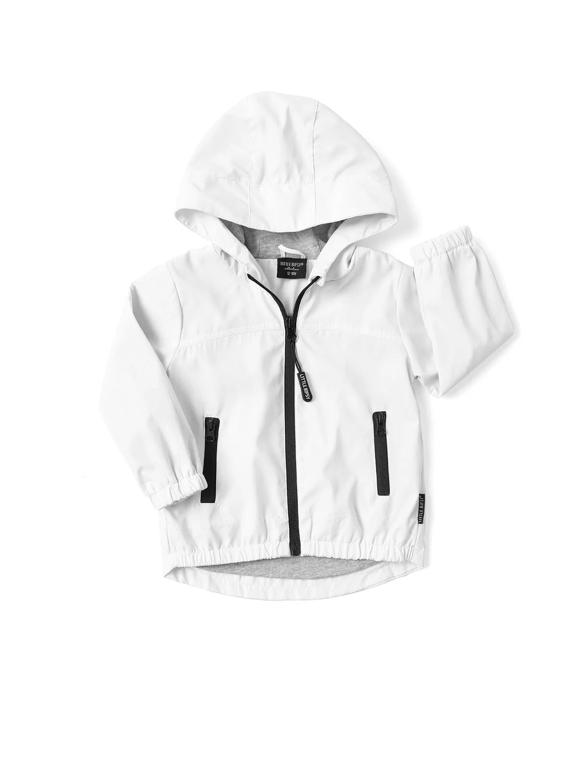 Little Bipsy Kids Windbreaker Jacket- White