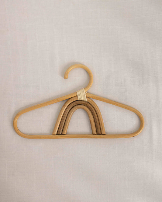 Rainbow Rattan Hanger