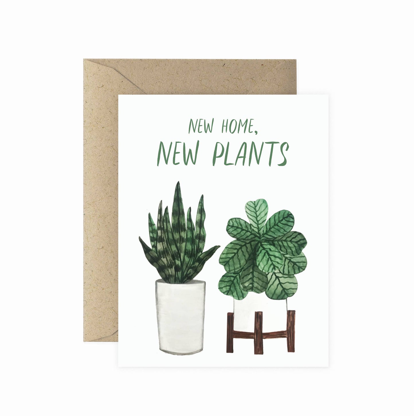 New Home New Plants | Housewarming Greeting Card