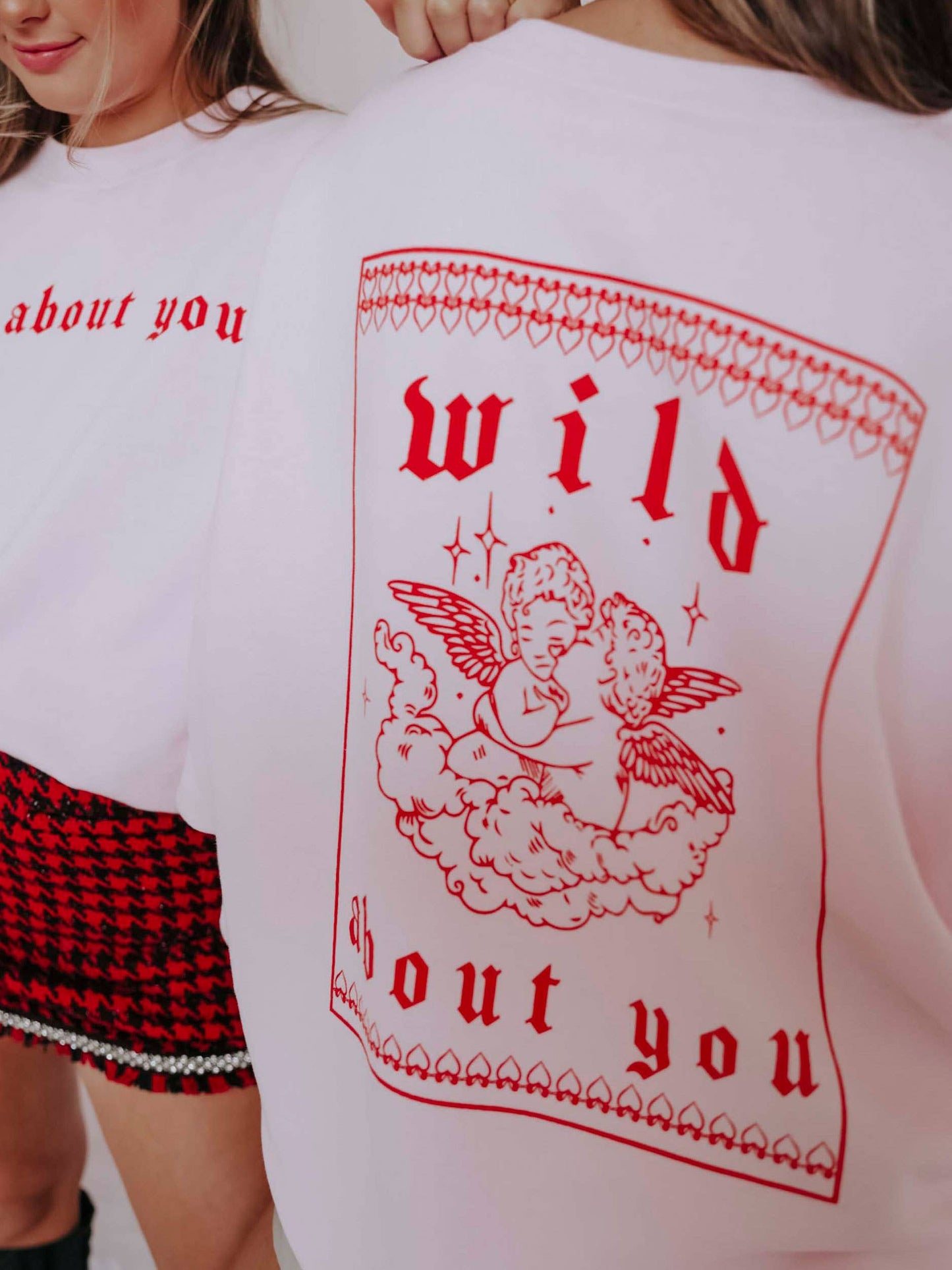 Friday + Saturday Wild About You Crewneck